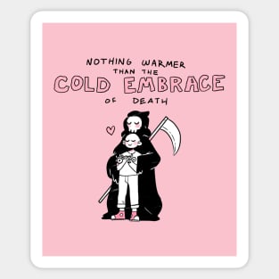 Cold Embrace of Death Sticker